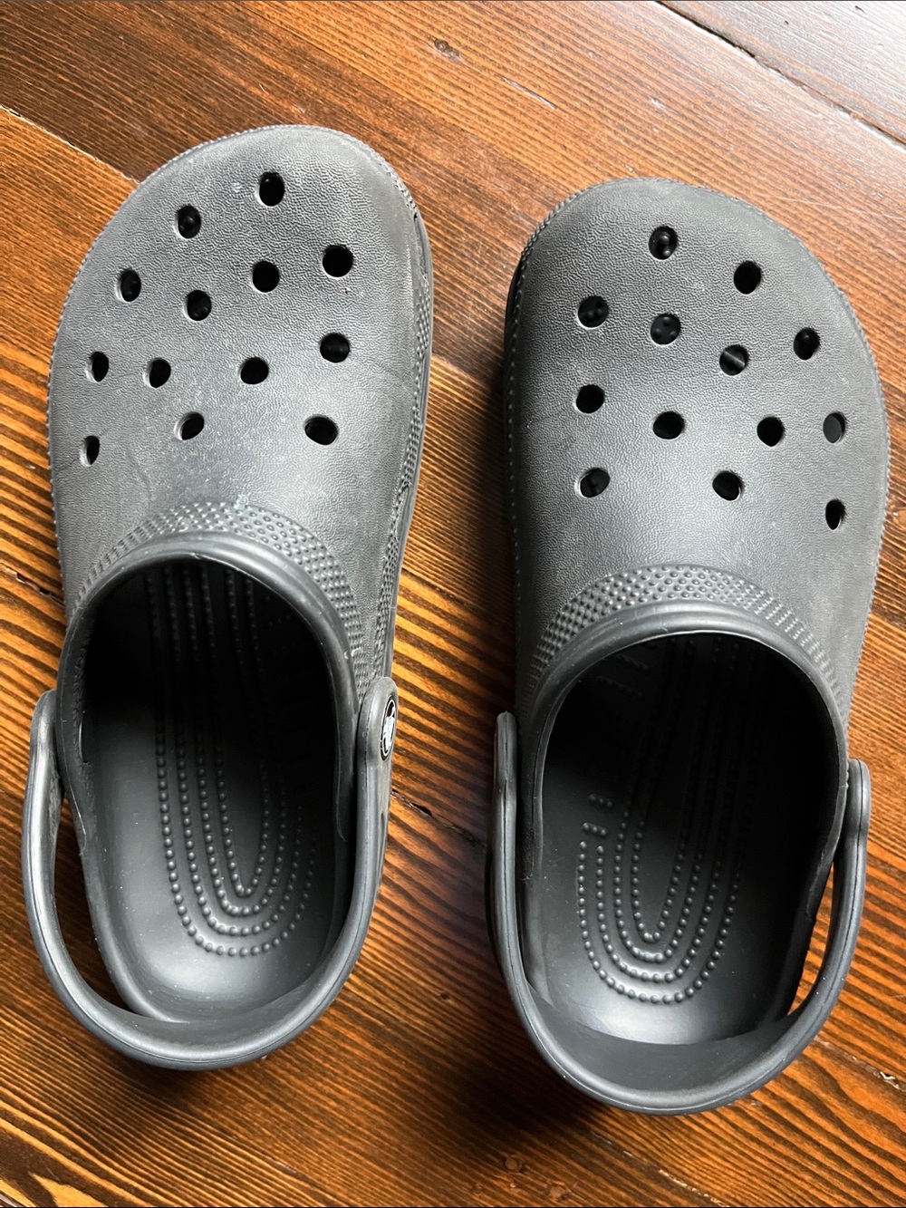 Kids Crocs Classic Clog Size J3 Black